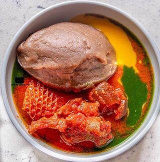 Black Amala & Soup