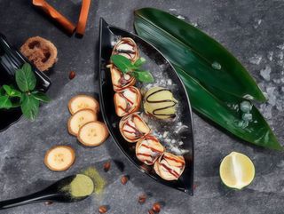 Солодкий рол з бананом (240g)