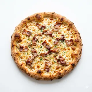 Pizza Carbonara  (Pequeña)