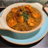 Cazuela Mixta De Pescado Y Camarón