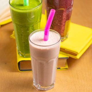 Клубничный коктейль с кокосовым молоком (450 мл)