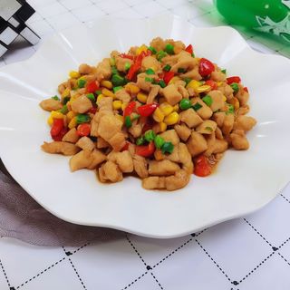 83. Pollo Con Maíz (Picante)