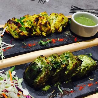Paneer haryali tikka