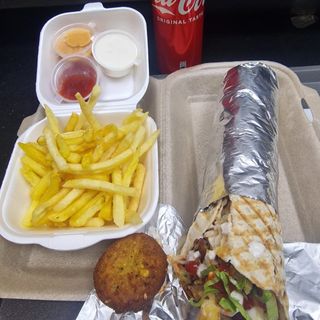 MENU PIADINA FALAFEL 