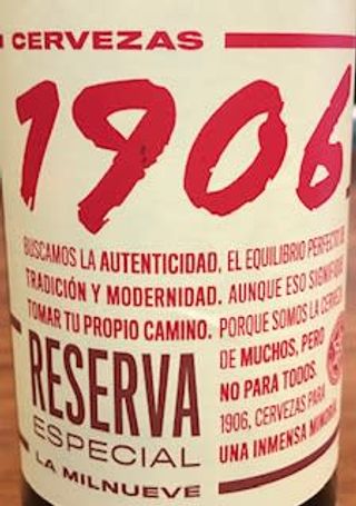 Cerveza 1906 (330 Ml.)