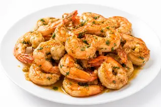 Crevettes Sautées