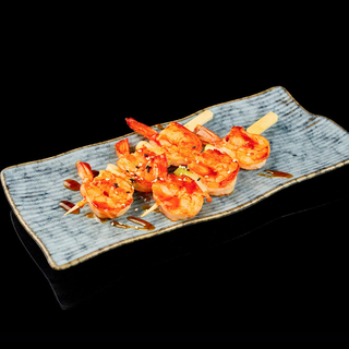Brochetas de gamba 2U