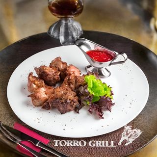 Miel tocat la gratar