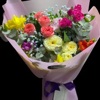 Buchet Curcubeu 