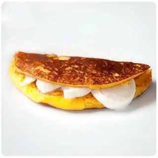 Cachapa con perico