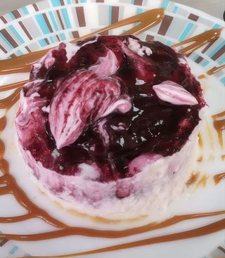 Tarta De Queso Con Arándanos