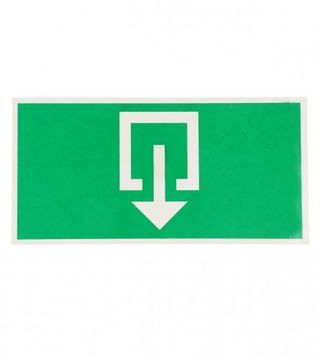 (043022) Naljepnica IZLAZ 2/1 26x13cm 817189
