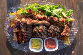 Brochettes de dinde 