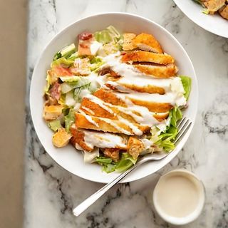 Plat Suprême De Poulet Grillé Pané