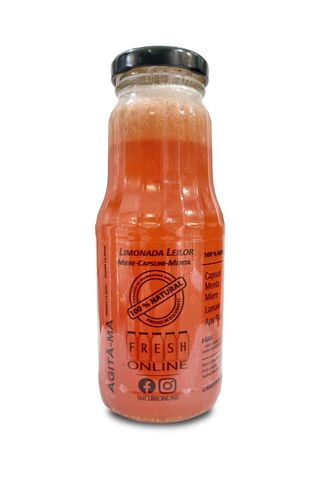 Limonada cu capsuni si menta