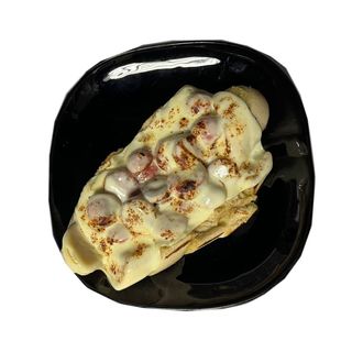 Pão de Alho Recheado com Linguiça