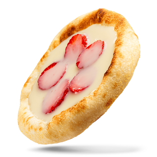 79. Leite condensado com morango