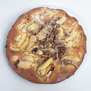 Tarta manzana y nueces
