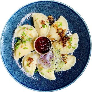 Pierogi z kaczką 8 sztuk