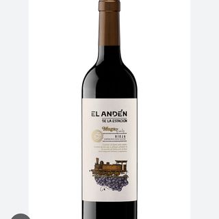 Andén de la estación D.O. Rioja 