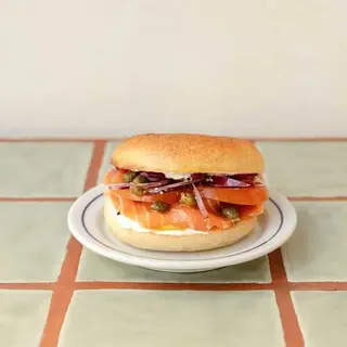 Salmão NY Bagel