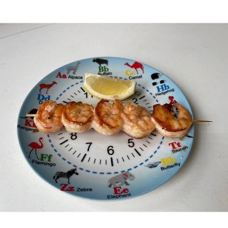 Шашличок з хвостиків тигрових креветок (80/15)