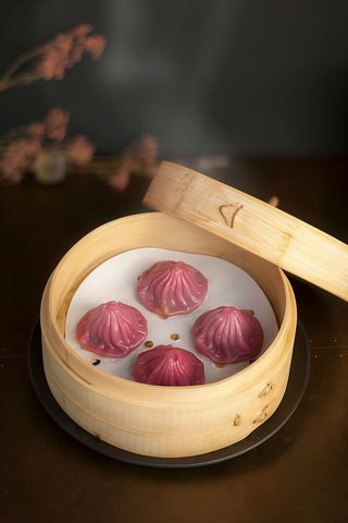 #D2 Xiaolongbao de cerdo ibérico con gamba (4 pzs)