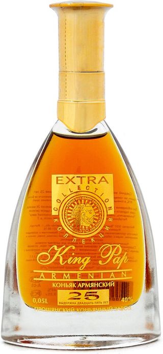 Կոնյակ Մանե 8* 0,05լ+Պապ թագավոր 25* 0,05լ, , հատ