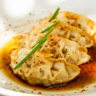 Gyozas de pollo