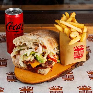 Menù Louisiana MEGA Beef + Patatine Classiche + Bevanda