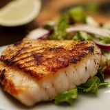 Бяла риба със зеленчуци (500г)