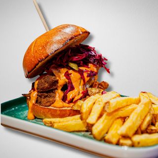 Hamburguesa De Pollo (Halal)