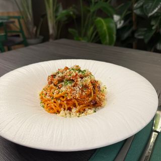 Spaghetti amatriciana