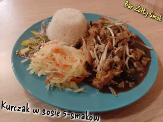 Kurczak w sosie 5 smaków
