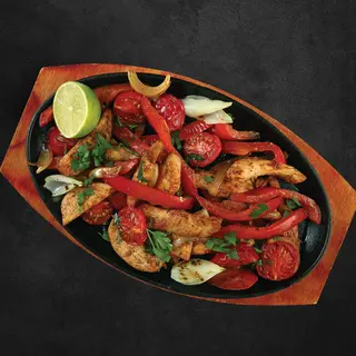 Fajitas cu carne de pui