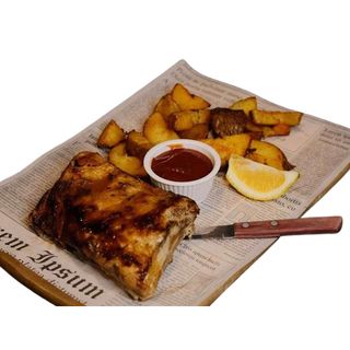 Печени свински ребра 450г