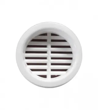 (160177) Ventilacija za namještaj 4/1 PVC bijela