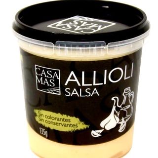 Ración de alli i oli casa mas (135 g.)