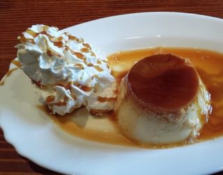 Flan Con Nata