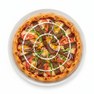 Pizza Kebab (28 Cm.)