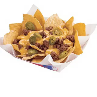 Nachos Con Queso Y Carne