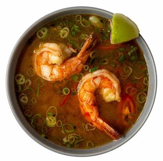 Miso shrimps Soup