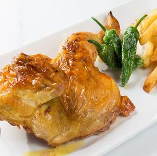 Medio Pollo Al Horno