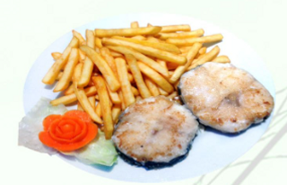 84. Pescado Con Patatas Fritas
