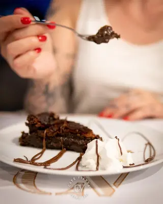 Bolo de chocolate fudge com Nutella