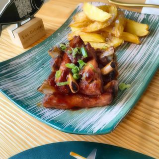 Costilla Galseada Con Patatas Fritas (5 Uds.)