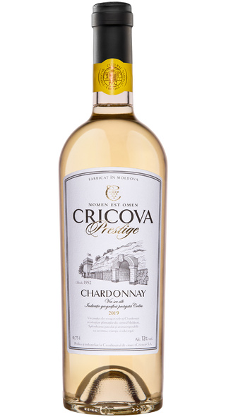Cricova Chardonnay Prestige Alb Sec  12.5% 0.75l