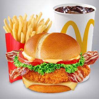 McCrispy HrBurger McMenu