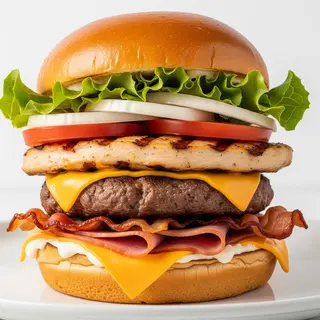 Hamburguesa mixta