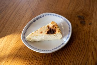 Tarta de queso ahumada